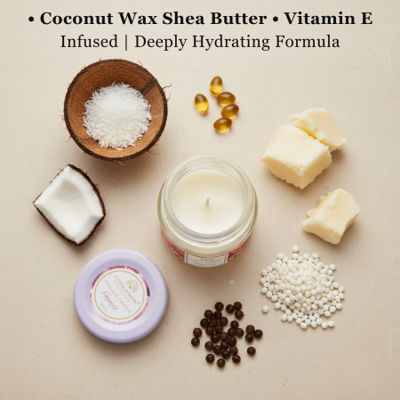 Global Fashion Massage Candle – 30 ml Aromatherapy Spa Candle in 21 Scents