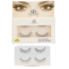 3D Wispy False Eyelashes – Reusable, 4 Pcs (NOL016)