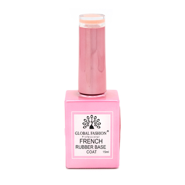 French Rubber Base 15ml – Global Fashion | Preview Nail Gel Polish Base
فرنش روبر بيس كوت 15 مل – جلوبال فاشن | عرض بيس جل بوليش للأظافر
