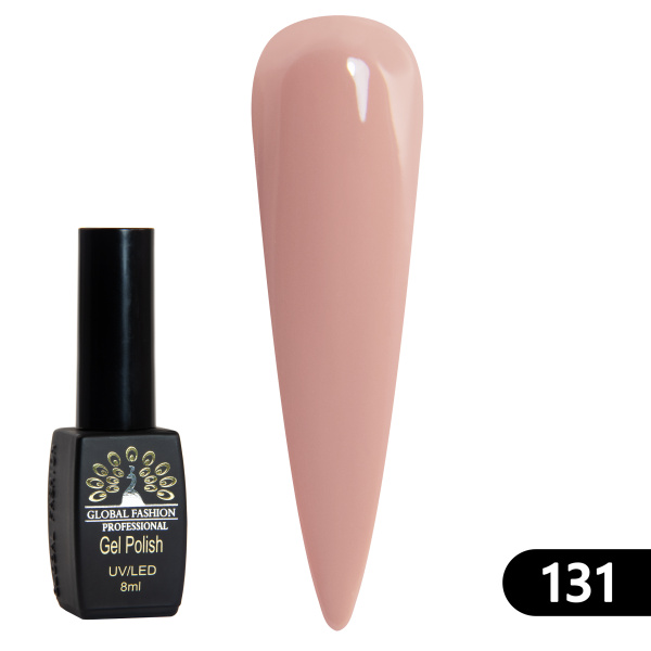 Gel polish BLACK ELITE 131, Global Fashion 8 ml