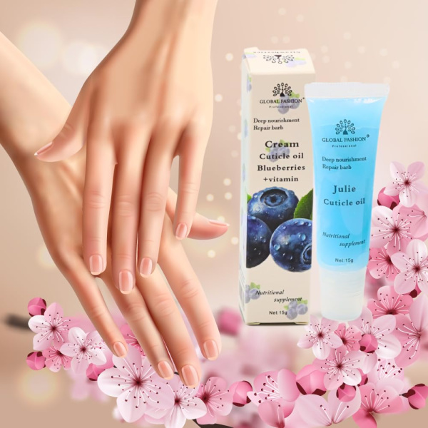 Cuticle Oil Cream – Nail & Cuticle Care | Blueberries + Vitamin Cuticle Oil Nail Care Treatment | زيت الكيوتكل
Cuticle Oil Cream – Nail & Cuticle Care | Blueberries + Vitamin Nail Oil Moisturizing & Strengthening | زيت الاظافر