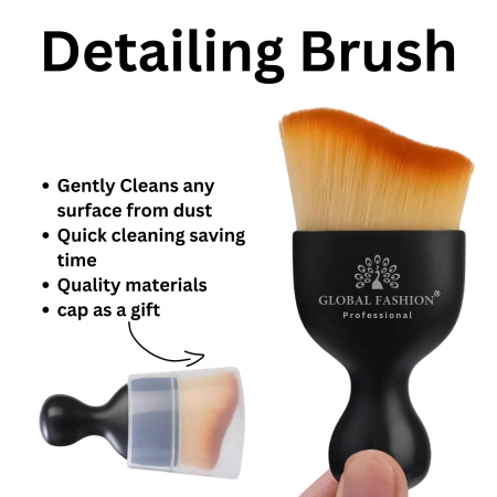 Rose Gold Foundation, Concealer, Powder, Blush and Eyeshadow Brush Close Up - High Density Synthetic Vegan Bristles | فرش مكياج احترافية شعيرات ناعمة