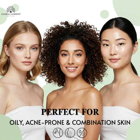 Green Tea Anti-Aging Face Serum 50ml Serum Close Up - Hydrating Anti Aging Facial Treatment | سيروم للوجه صورة مقربة