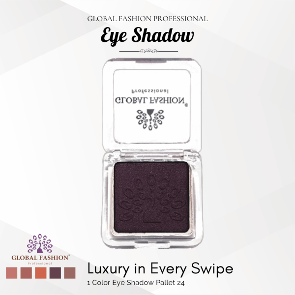 Global Fashion single eyeshadow preview matte shimmer finish ظلال عيون