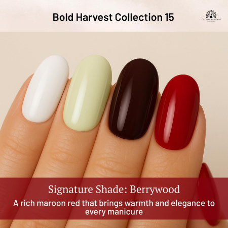 Black Elite Gel Nail Polish Set 6x8ml – UV/LED | Bold Harvest Gel Nail Polish Close View High Shine | طلاء اظافر جل
Black Elite Gel Nail Polish Set 6x8ml – UV/LED | Bold Harvest Nail Gel Set Detailed View Long Lasting | مناكير جل