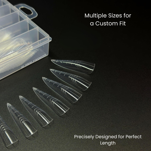 Nail Extension Tips 120pcs – Clear Dual Forms | Coffin Nail Extension Tips Gel Forms Kit | اطراف اظافر
Nail Extension Tips 120pcs – Clear Dual Forms | Coffin Dual Nail Forms Reusable Extensions | اظافر صناعية
