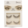 False eyelashes close up fluffy natural reusable strips رموش صناعية لقطة مقربة