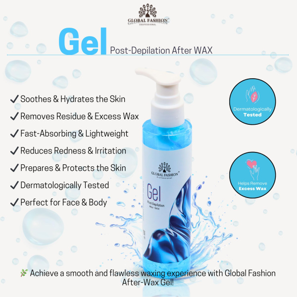 Global Fashion Pre & Post Wax Kit – Aloe Vera Lotion & Soothing Gel Set Pre Post Waxing Treatment Set Aloe Vera | مجموعة الشمع
Global Fashion Pre & Post Wax Kit – Aloe Vera Lotion & Soothing Gel Set Waxing Skin Care Kit Soothing Gel | جل بعد الشمع