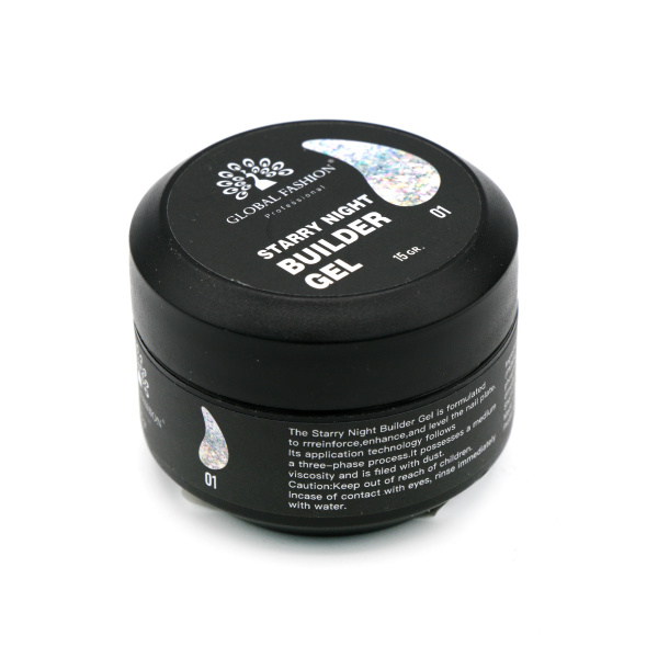 Starry Night Builder Gel – Global Fashion | 8 Shimmer Nail Colors
ستاري نايت بيلدر جل – جلوبال فاشن | 8 ألوان براقة للأظافر
