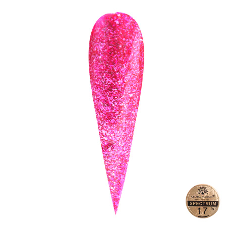 Gel paint metallic with flakes Spectrum 5 g, 17