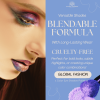 Global Fashion eyeshadow close up high pigment texture ظلال عيون لقطة مقربة