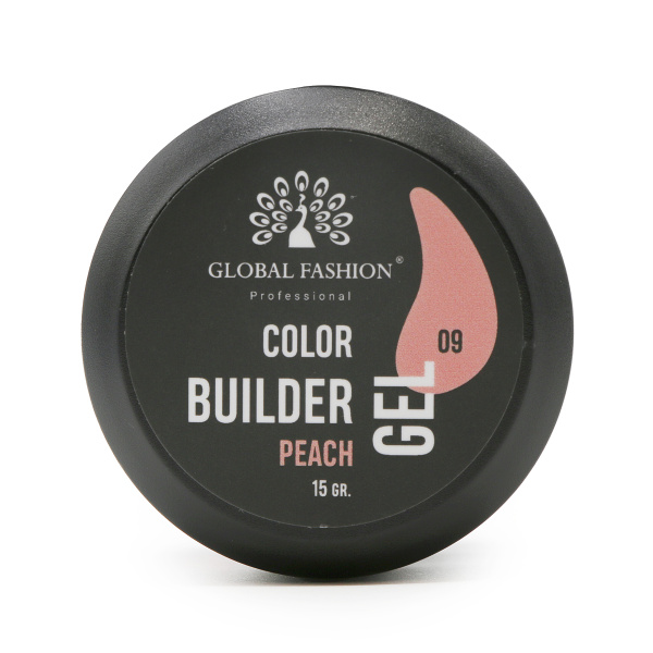 Global Fashion Color Builder Gel 15g | Nail Extension Gel | جل بيلدر ملون
