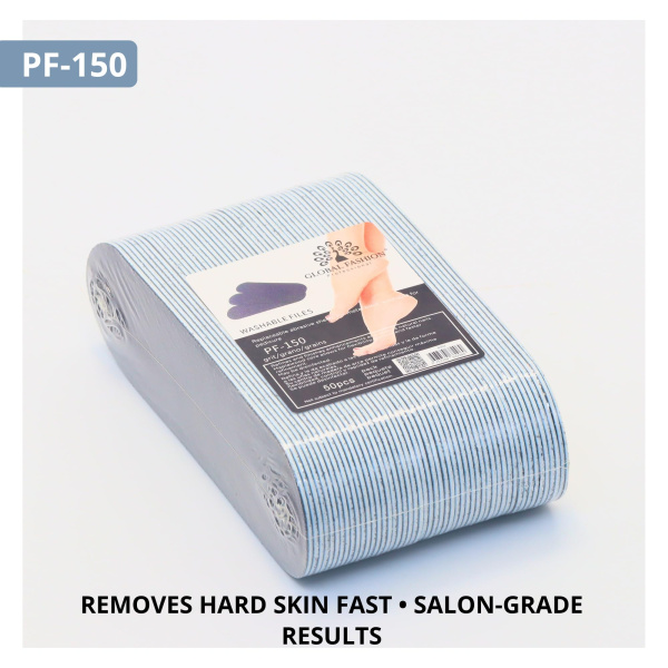 Foot File Replacement Pads 50pcs – Adhesive Refills | PF-150 Foot File Replacement Pads Callus Remover | مبرد القدم
Foot File Replacement Pads 50pcs – Adhesive Refills | PF-150 Pedicure Sandpaper Pads Adhesive Sheets | ورق برد القدم
