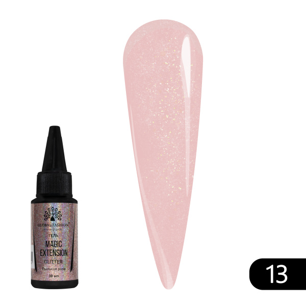 Global Fashion Gel with Shimmer Magic-Extension 30 ml 13