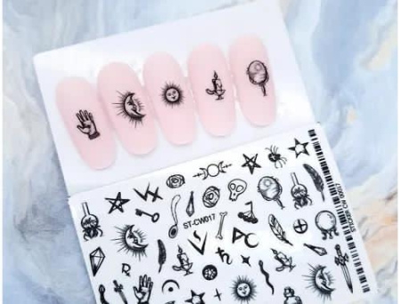 Smooth self-adhesive sticker ST CW 17