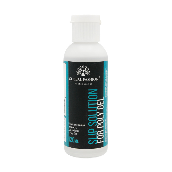 Slip Solution - liquid for working with polygel, PolyGel 120 ml