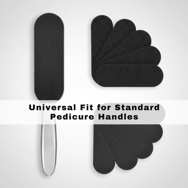 Foot File Replacement Pads 50pcs – Adhesive Refills | PF-240 Foot File Replacement Pads Callus Remover | مبرد القدم
Foot File Replacement Pads 50pcs – Adhesive Refills | PF-240 Pedicure Sandpaper Pads Adhesive Sheets | ورق برد القدم