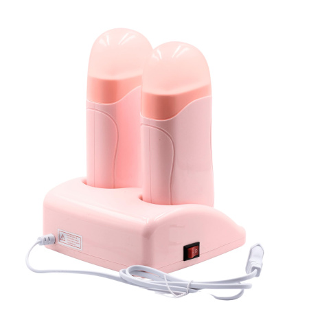 Double Cartridge Wax Heater – Hair Removal Machine | Pink Double Wax Heater Close View Hair Removal | جهاز تسخين الشمع
Double Cartridge Wax Heater – Hair Removal Machine | Pink Dual Wax Heater Detailed View | ماكينة الشمع