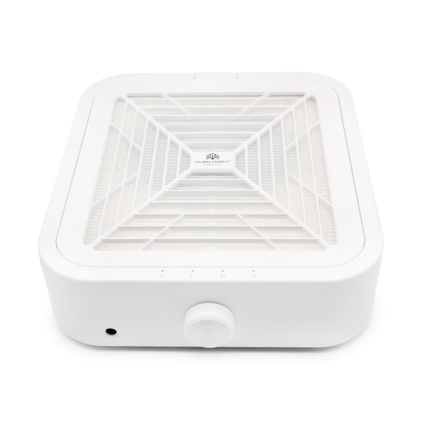 Global Fashion GF007 Professional Nail Dust Collector - 120W HEPA Filter Extractor, Low Noise