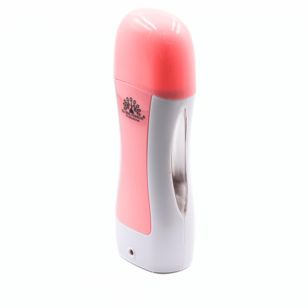 Electric Wax Warmer for Hair Removal Fast Heating | Pink Wax Heater Close Up - Hair Removal Machine Detail UAE GCC | جهاز شمع صورة مقربة