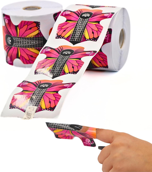 Disposable forms for manicure 300 pcs.