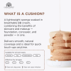 Global Fashion cushion BB cream close up pore minimizing smooth finish كريم اساس كوشن لقطة مقربة