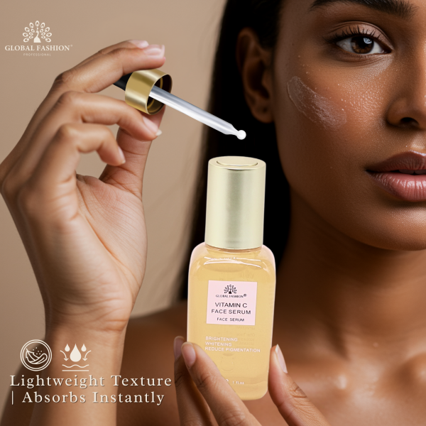 Vitamin C Face Serum 50ml – Brightening Face Serum Bottle 50ml - Anti Aging Hydrating Skincare Serum UAE GCC | سيروم للوجه