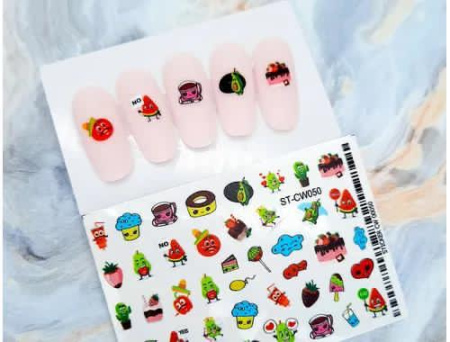 Smooth self-adhesive sticker ST CW 50