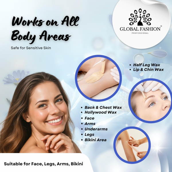 Roll-On Wax Cartridge 100ml – Hair Removal | Azulene Roll On Wax Cartridge Hair Removal | شمع رول
Roll-On Wax Cartridge 100ml – Hair Removal | Azulene Paraffin Wax Skin Treatment | شمع بارافين