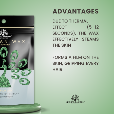 Aloe Korean hard wax for sensitive skin depilation 100g