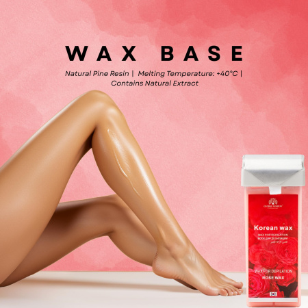 Roll-On Wax Cartridge 100ml – Hair Removal | Rose Wax Cartridge Close View Hair Removal | شمع رول
Roll-On Wax Cartridge 100ml – Hair Removal | Rose Paraffin Wax Detailed View Skin Care | شمع بارافين