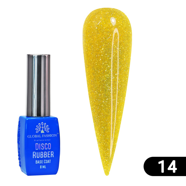Disco Opal Reflective Rubber Base 8ml – Global Fashion | Preview 14 Shades
ديسكو أوبال ريفلكتيف روبر بيس 8 مل – جلوبال فاشن | معاينة 14 لون

