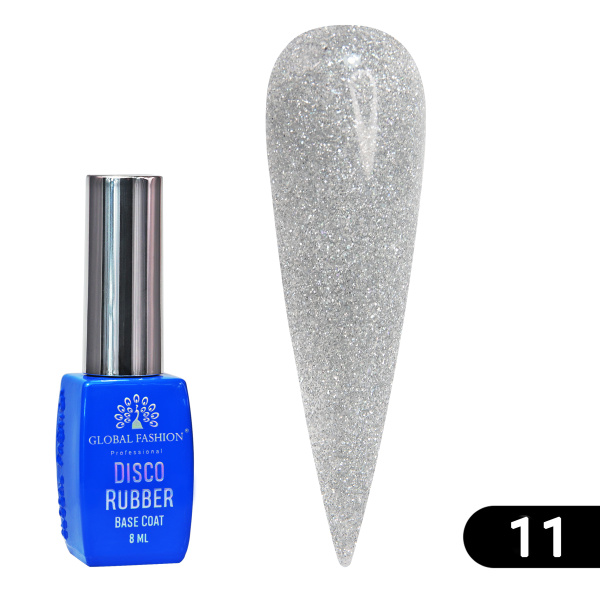 Disco Opal Reflective Rubber Base 8ml – Global Fashion | Preview 14 Shades
ديسكو أوبال ريفلكتيف روبر بيس 8 مل – جلوبال فاشن | معاينة 14 لون
