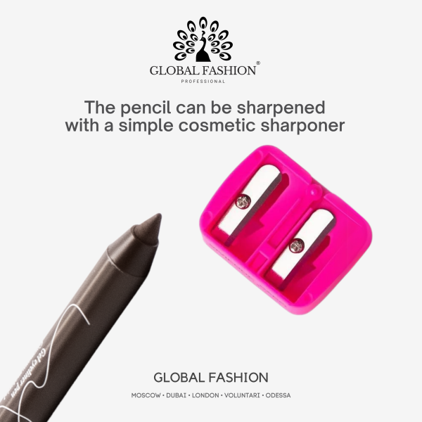 Waterproof gel eyeliner matte precision twist up smudge proof ايلاينر جل مقاوم للماء