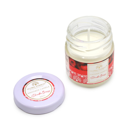 Global Fashion Massage Candle – 30 ml Aromatherapy Spa Candle in 21 Scents