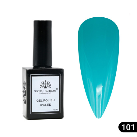 Gel polish Global Fashion, Gel polish 15 ml, 101