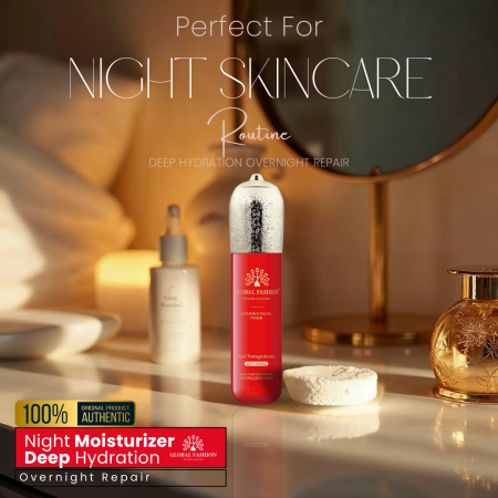 Vitamin E skincare set close up youthful glow finish مجموعة عناية بالبشرة لقطة مقربة
