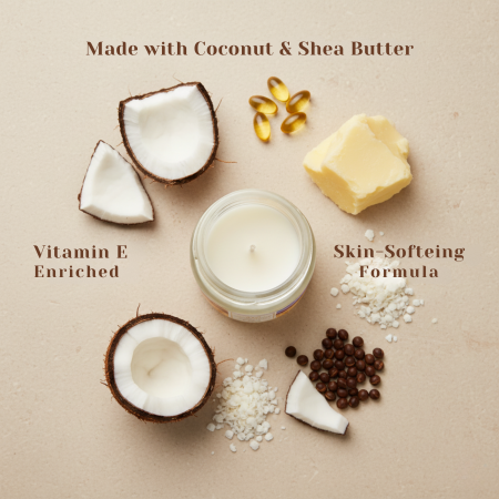 Global Fashion Massage Candle – 30 ml Aromatherapy Spa Candle in 21 Scents