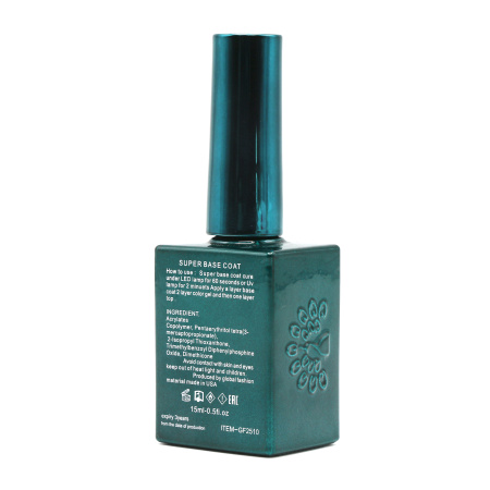 Global Fashion Super Strong Base Coat 15ml | Long-lasting UV/LED Nail Base
جلوبال فاشن سوبر سترونغ بيس كوت 15 مل | قاعدة UV/LED طويلة الأمد
