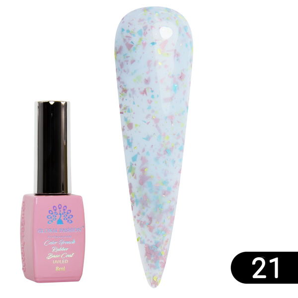 Rubber base Potal Global Fashion 8 ml, 21