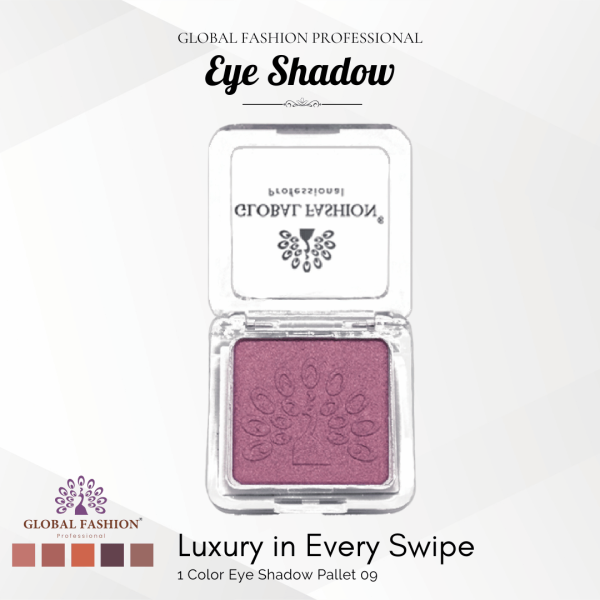 Global Fashion single eyeshadow preview matte shimmer finish ظلال عيون
