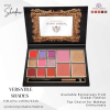 Global Fashion eyeshadow palette close up high pigment texture ظلال عيون لقطة مقربة
