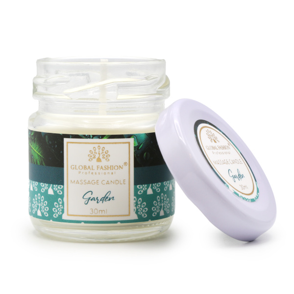 Massage candle Global Fashion, 30 ml, Garden