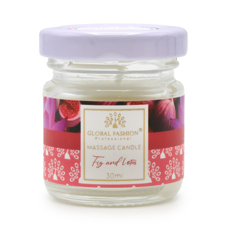 Massage Candle Global Fashion, 30 ml, Fig And Lotus