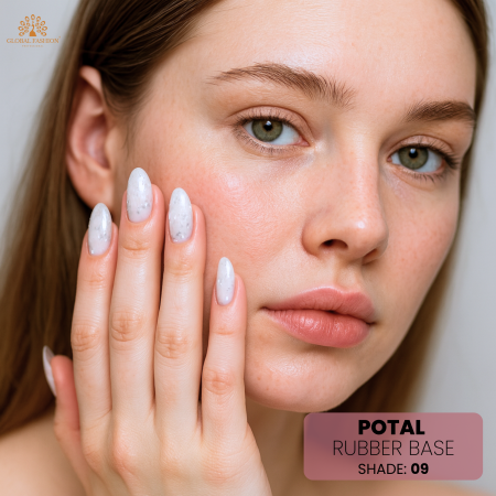 Close-up Rubber Base Potal 8ml 09 – Gold Foil Flakes
