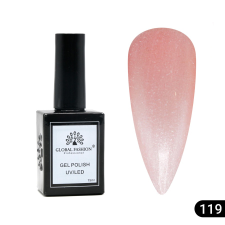 Gel polish Global Fashion, Gel polish 15 ml, 119