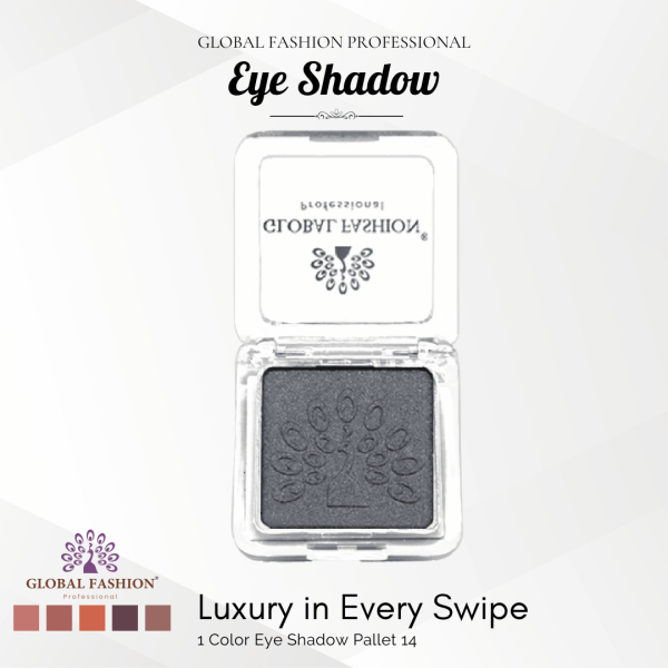 Global Fashion single eyeshadow preview matte shimmer finish ظلال عيون
