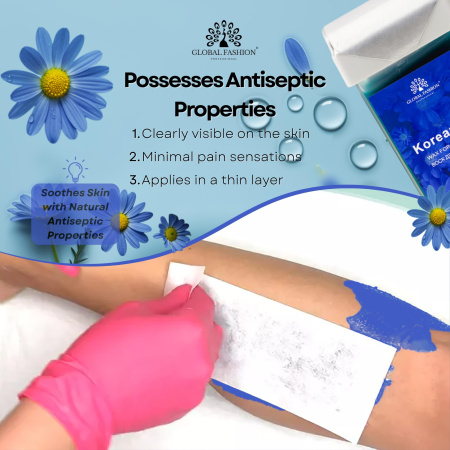 Roll-On Wax Cartridge 400ml – Hair Removal | Azulene Wax Cartridge Close View Hair Removal | شمع رول
Roll-On Wax Cartridge 400ml – Hair Removal | Azulene Paraffin Wax Detailed View Skin Care | شمع بارافين