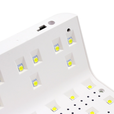 Professional 120W UV/LED Nail Lamp L-1003 by Global Fashion – Built-in Hand Rest & Even Curing

