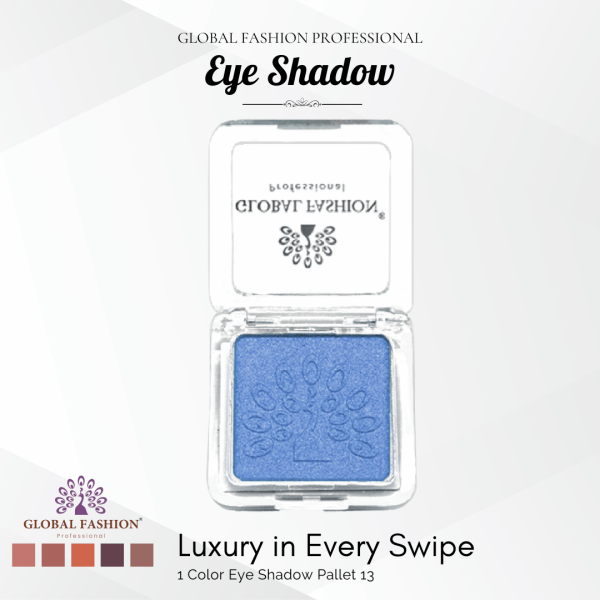 Global Fashion single eyeshadow preview matte shimmer finish ظلال عيون